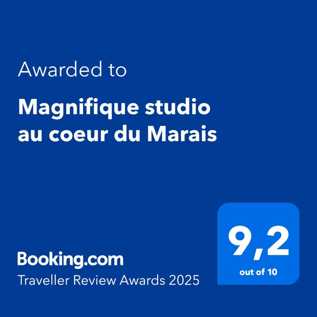 Magnifique Studio Au Coeur Du Marais Párizs Kültér fotó